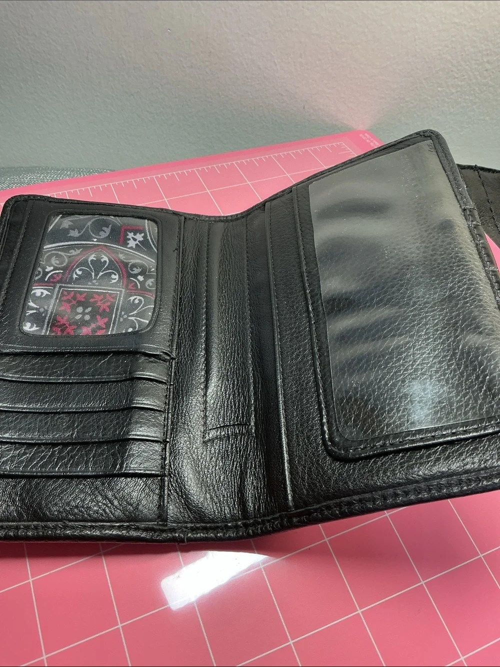 Brighton black leather wallet